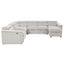 Harvey - Power Recliner Sectional Sleeper - Beige