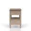Open Nightstand With 2 Drawers