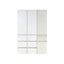 Elise - Modular Closet System With Mirror - White - Wood