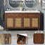 Bathroom Vanity With Double Sink, Large Storage Space