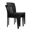 7 Piece Outdoor Dining Set With Table And 6 Chairs - Brown Multi