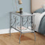 Elegant Design Accent Table, Side Traditional