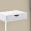 Accent Table, C - Shaped Contemporary Elegant Desig