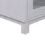 Summit - TV Stand Console With Fireplace - White Walnut Finish