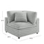 Jenny - Corner Accent Chair - Gray