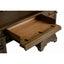 Stigham - 5 Drawer Credenza With Hutch - Oak