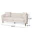 Contemporary 3 Seater Sofa With Accents