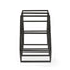 Modern Industrial Tabletop Wine Rack With 7 Bottle Holders - Black