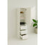 Elise - Modular Closet System With Mirror - White