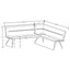 Ledger - L-Shaped Dining Bench