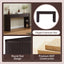 Retro Console Table With Storage, 3 Drawers