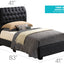 Tufted Upholstered Bed