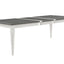 Katia - Dining Table With Leaf - Gray / White