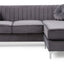 Delray - Micro Suede Sofa Chaise