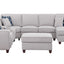 Tina - 8 Piece Upholstered Sectional With Ottoman