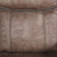 Dollum - Two Tone Nubuck Manual Recliner Sectional Sofa With USB Port Cupholder Console