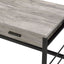 Disho - Weathered Writing Desk With USB - Oak