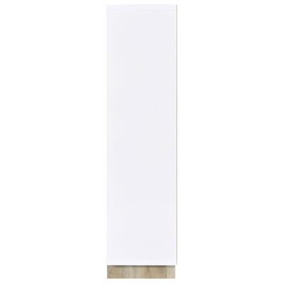 Geilys - 8 Shelf Bookcase With Arch Details - White