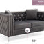 Elegant Track Arm Loveseat