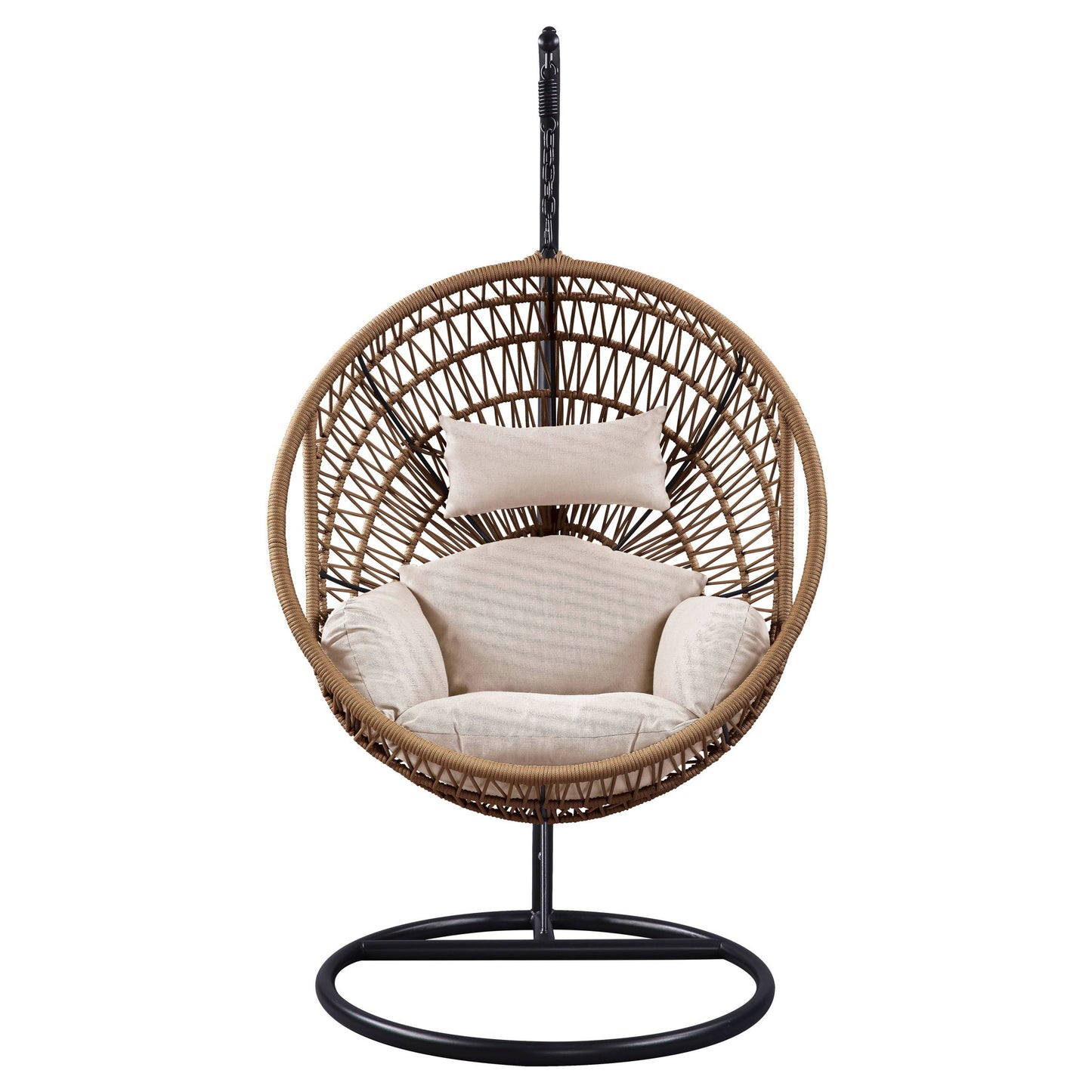 Vasant - Hanging Chair (Seat Cushion Included) - Beige
