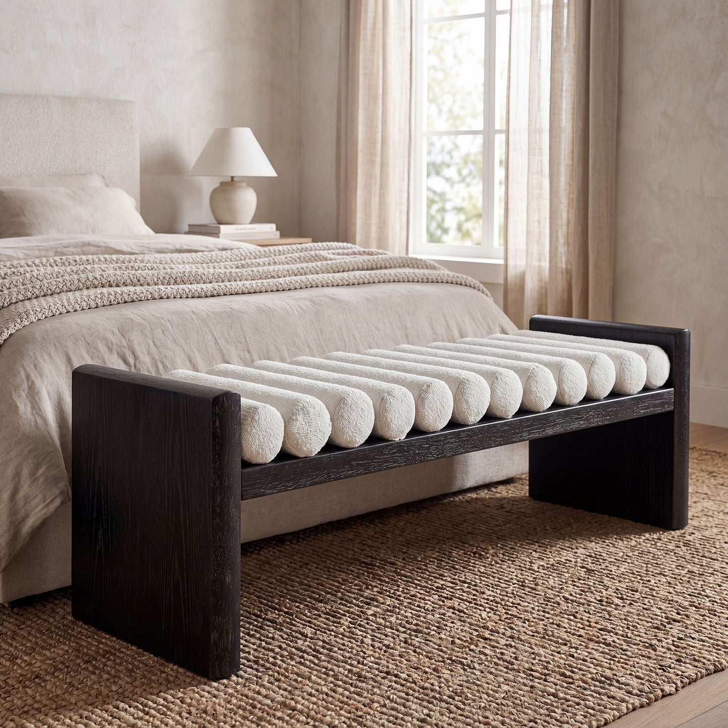 Modern Upholstered Bench