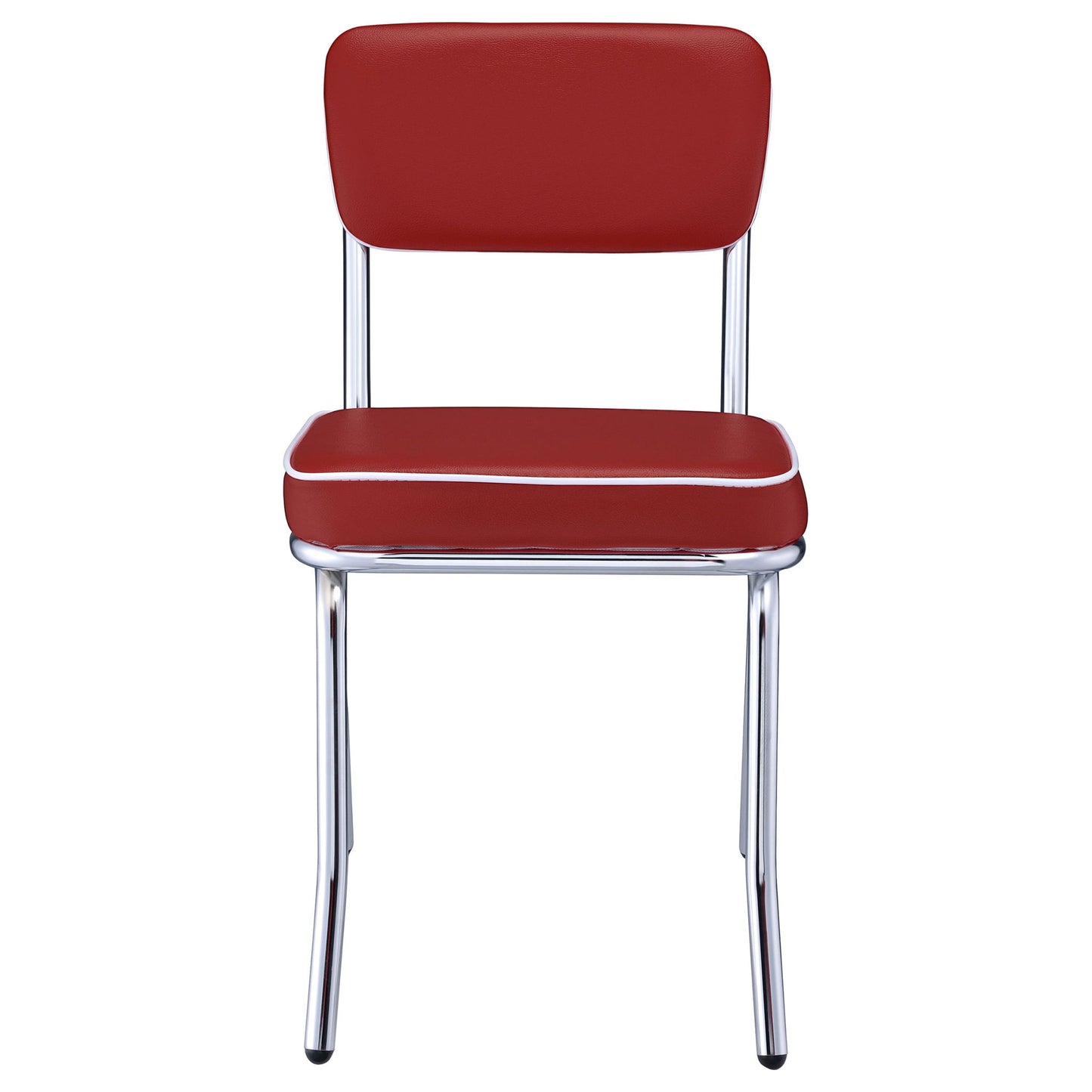 Open Back Upholstered Side Chairs (Set of 2)