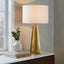 Pompeii - Contemporary Table Lamp - Gold / White