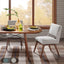 Boomerang - Dining Side Chair With Upholstered Cushions (Set of 2) - Light Gray