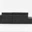 Jessica - Lamb Wool Sectional Sofa With Chaise