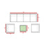 Outdoor Wicker Conversation Set With Cushions, All Weather