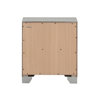 Madison - Nightstand - Silver Champagne