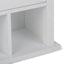 Avington - 2 Door Wall Cabinet With Cubbies - Pure White