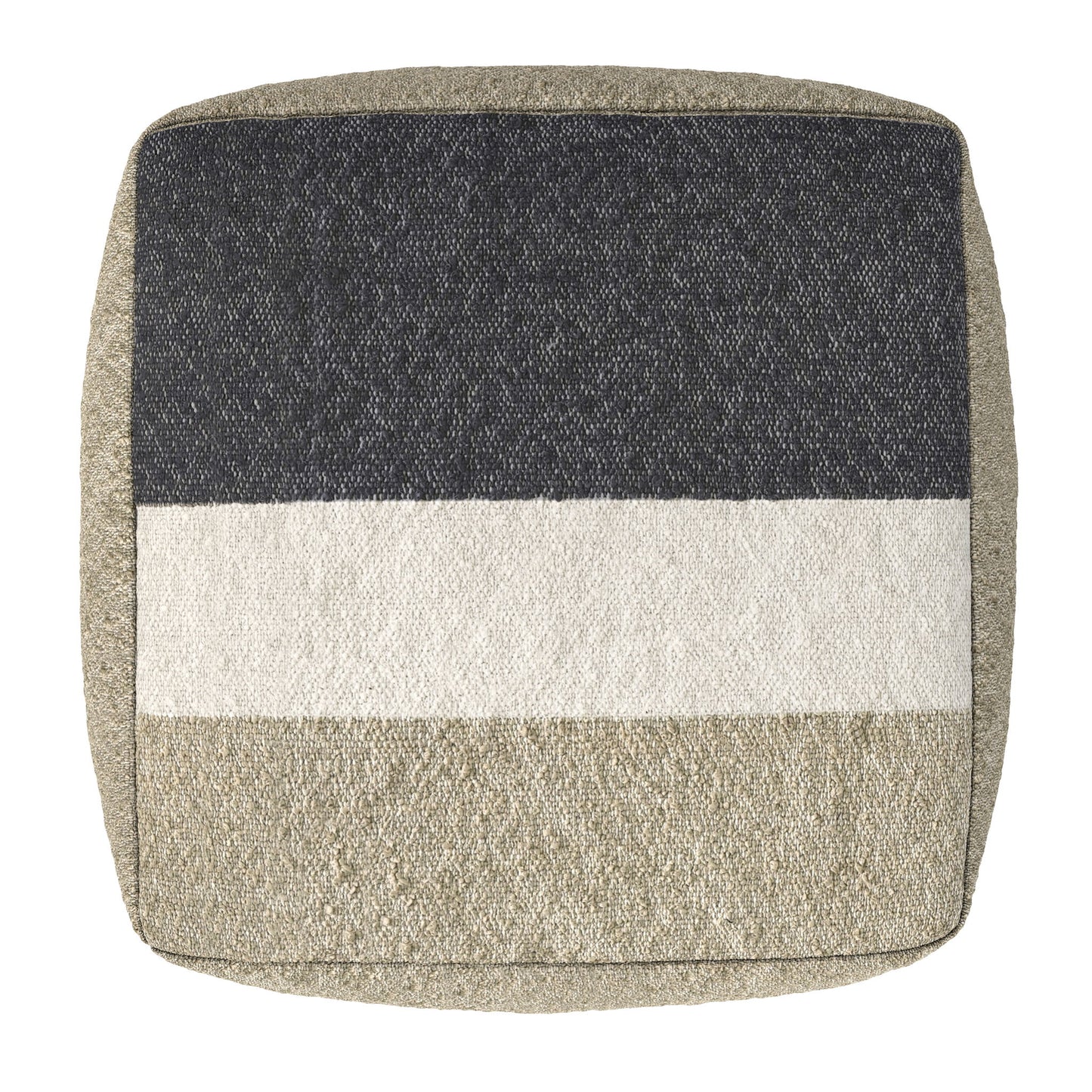 Clay - Square Pouf, Upholstered