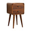 Curved Nightstand