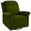 360 Degrees Swivel Recliner Manual Rocking Recliner Home With Adjustable Backrest