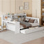 Daybed With 3 Drawers USB Ports And Desk