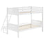Bunk Bed With Built In Ladder, Safety Guardrails And Angled Access Step