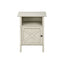 Transitional Accent Table With Storage