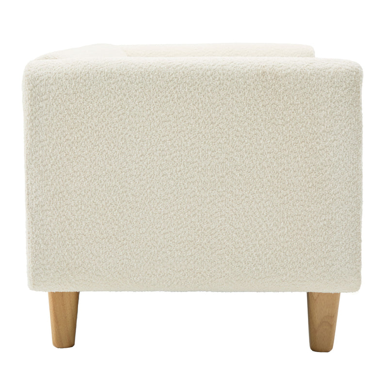 3 Seater Sofa With Armrests For Living Room