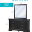 Elegant Dresser - Black