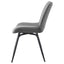 Tufted Swivel Dining Chairs (Set of 2) - Gray