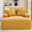 Cloudline - Oversized Chaise Lounge, Modern Comfy Couch With Full Foam Cushioning, Cozy Sleeper Sofabed