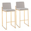 Fuji - Contemporary Design High Back Barstool