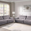 Cadenza - Corduroy Sofa - Gray