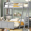 Full Over Full Bunk Bed With Desk