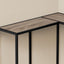 Corner Accent Console Table For Entryway, Unique L-Shaped Design