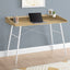 Computer Desk For Home Office, Laptop, Storage Shelves, Contemporary Versatile Placement - Natural