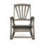 Outdoor Reclining Rocking Chair - Gray