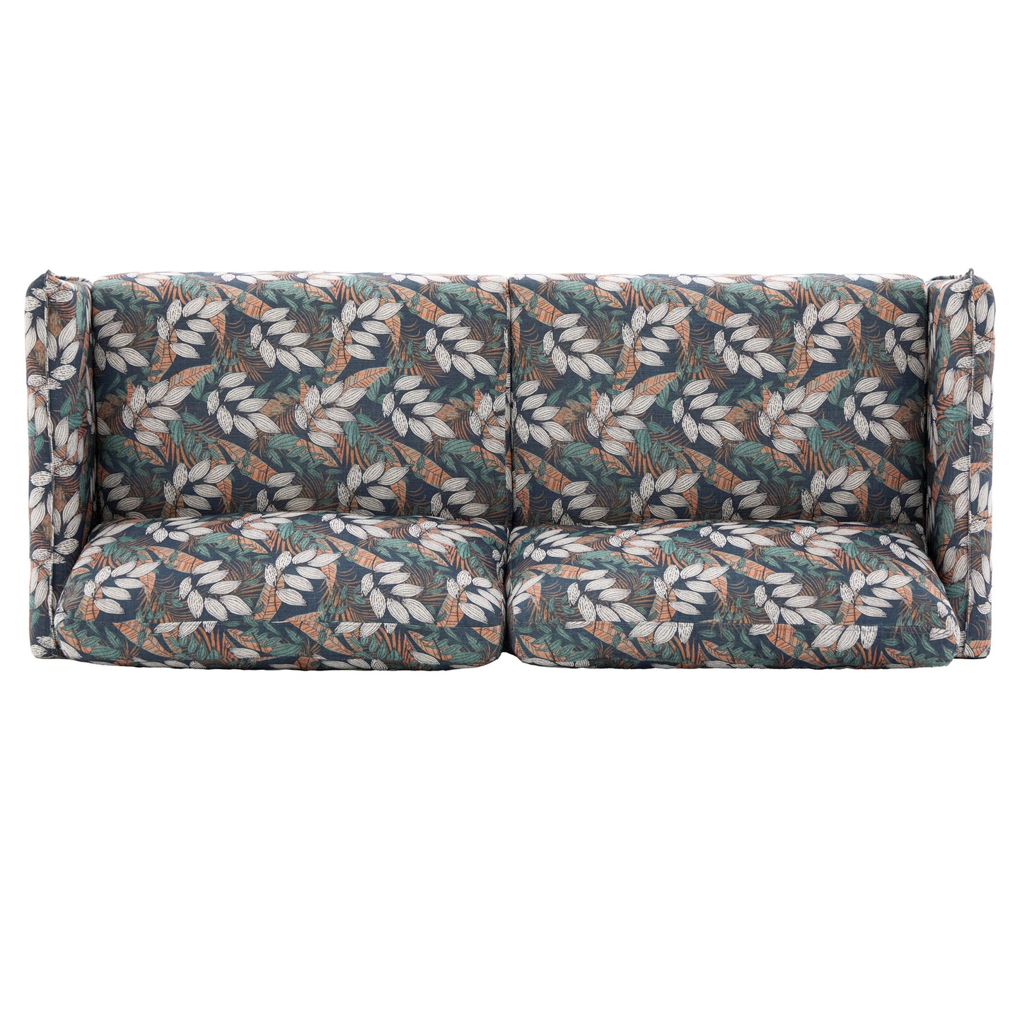2 Seater Loveseat Sofa With Spacious Seating Area