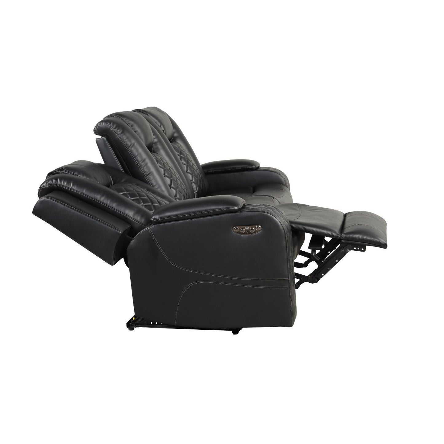 Benz - LED & Power Recliner With Adjustable Headrests And Ambient LED Lighting